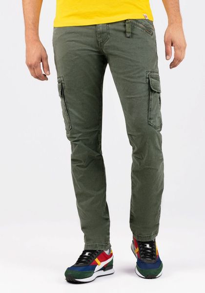 Timezone Herren Cargo Hose REGULAR BENTZ - Regular Fit - Beige Blau Grau Gr günstig online kaufen