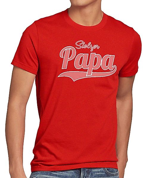 style3 T-Shirt Stolzer Papa Vater Dad günstig online kaufen
