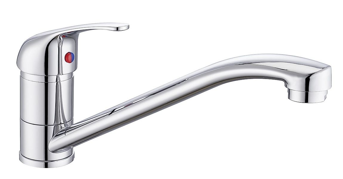 Balderia Spültischarmatur WELLBAD SERENE Küchenarmatur Chrom mit Schwenkbar günstig online kaufen