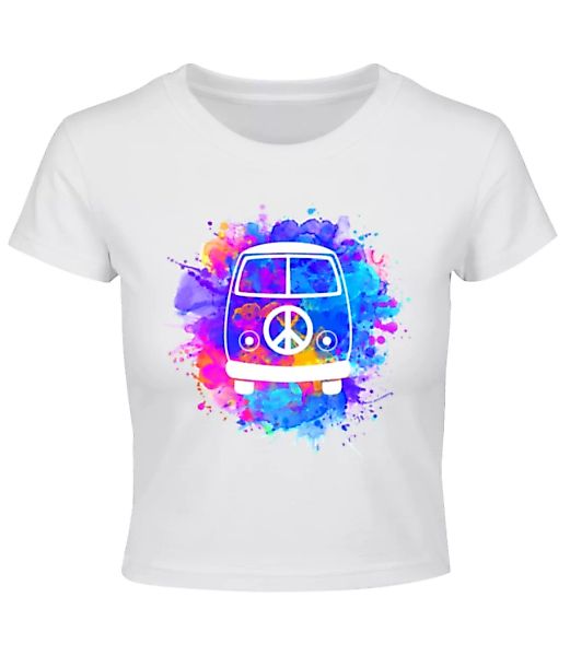 Hippie Bus · Crop T-Shirt günstig online kaufen