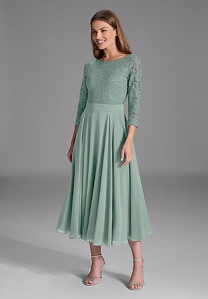 SWING Cocktailkleid Taillierter Schnitt mit ausgestelltem günstig online kaufen