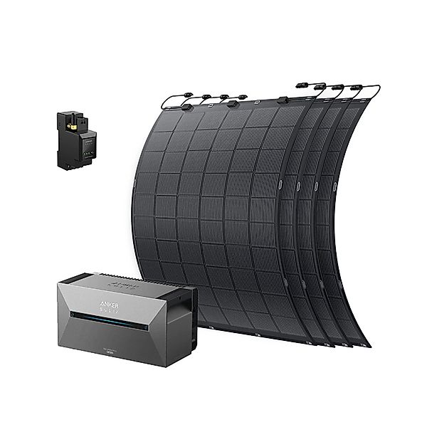 Anker Solix Balkonkraftwerk-Set Solarbank 2 E1600 Pro 900 W inkl. Smart Met günstig online kaufen