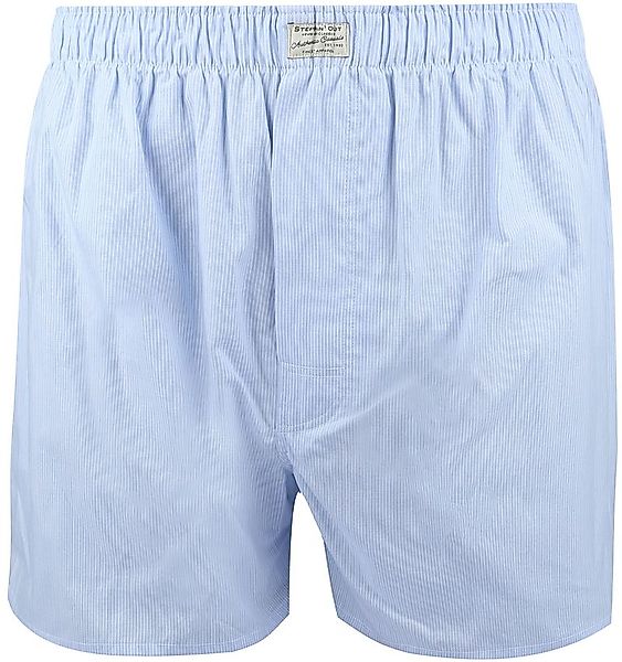 Steppin' Out Boxershort Streifen Hellblau - Größe S günstig online kaufen