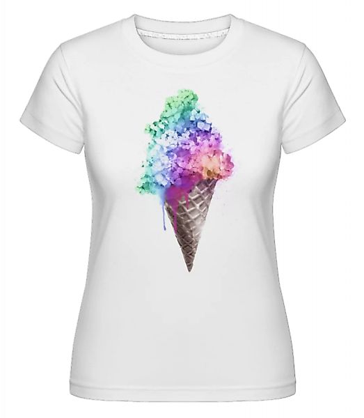 Regenbogen Eis · Shirtinator Frauen T-Shirt günstig online kaufen