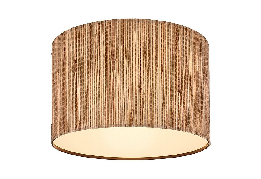 Briloner Leuchten Deckenleuchte LED Deckenlampe E27 Boho Natur Beige Wohnzi günstig online kaufen