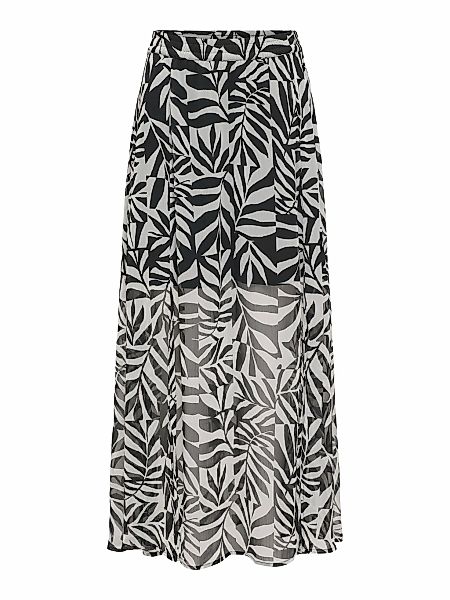 ONLY Faltenrock "ONLASTA LIFE SLIT ANKEL SKIRT PTM" günstig online kaufen