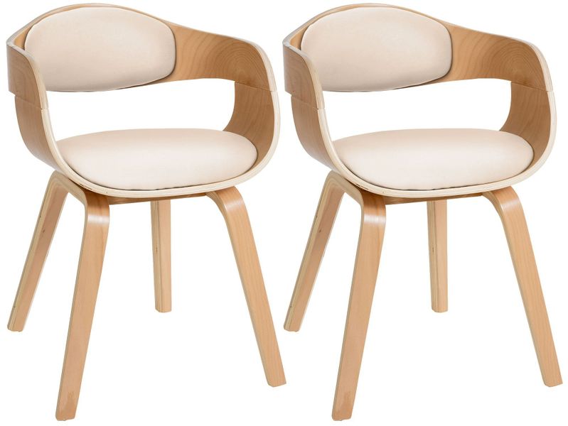 CLP Esszimmerstuhl Kingston Kunstleder (2er Set), günstig online kaufen