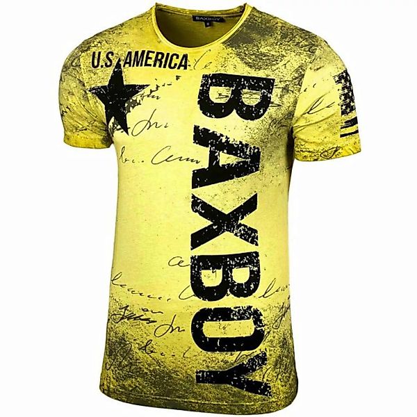 Baxboy T-Shirt Baxboy T-Shirt mit großen Schriftzugprints günstig online kaufen