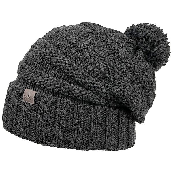Lierys Bommelmütze (1-St) Beanie mit Umschlag, günstig online kaufen