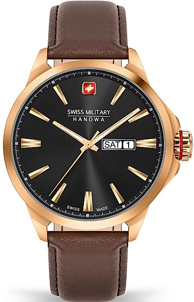 Swiss Military Hanowa Schweizer Uhr "DAY DATE CLASSIC, 06-4346.31.007" günstig online kaufen