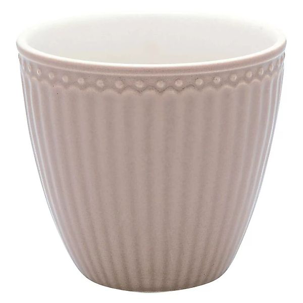 Greengate Latte Cup Alice Hazelnut Brown Tasse Steingut Braun günstig online kaufen
