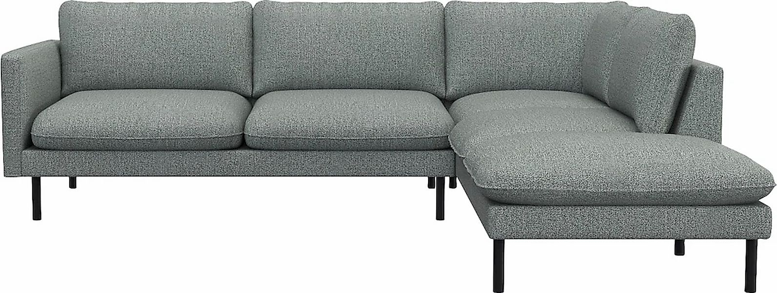 FLEXLUX Ecksofa "Bolzano Designsofa, bequem durch Kaltschaum im Sitz, L-For günstig online kaufen
