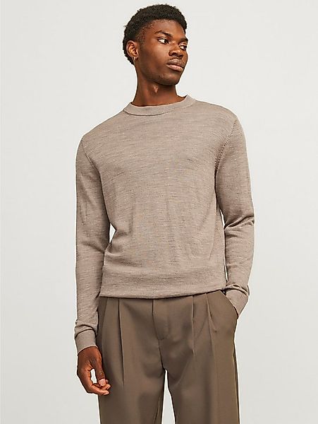 Jack & Jones Rundhalspullover JPRBLAMARK MERINO KNIT CREW NECK LN Wolle, re günstig online kaufen
