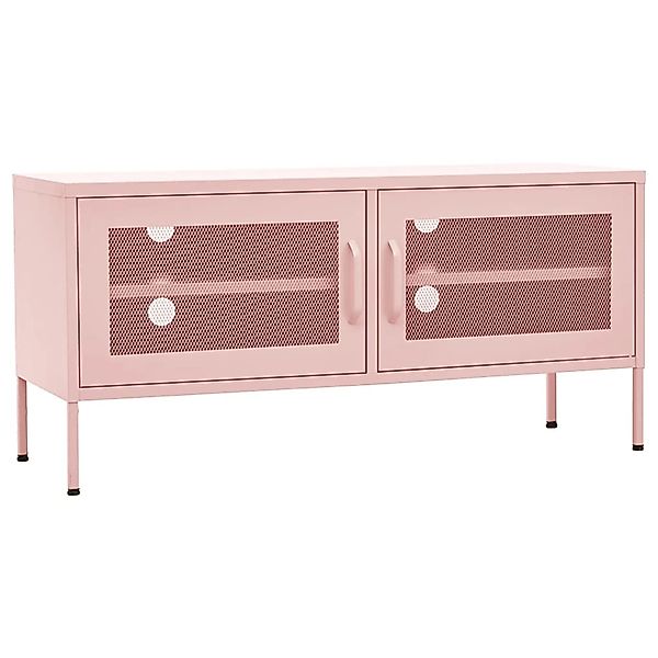 vidaXL TV-Schrank TV-Schrank Rosa 105x35x50 cm günstig online kaufen
