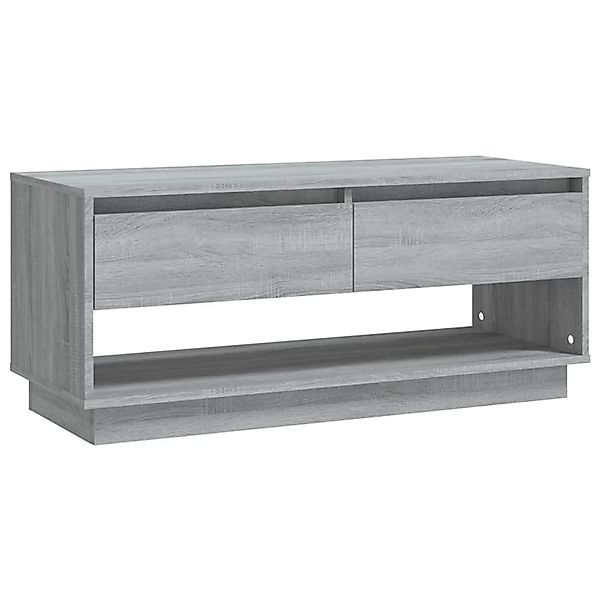 Tv-schrank Grau Sonoma 102x41x44 Cm Spanplatte günstig online kaufen