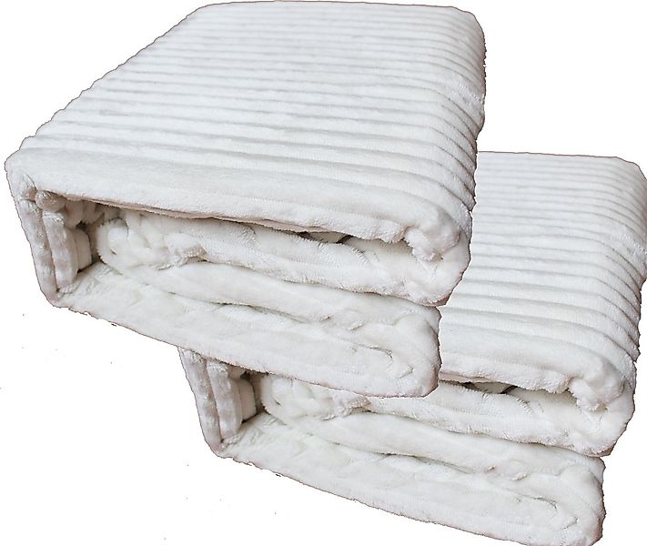 KH-Haushaltshandel Bettwäsche 4tlg. Winter Wende Bettwäsche Cashmere Cord F günstig online kaufen