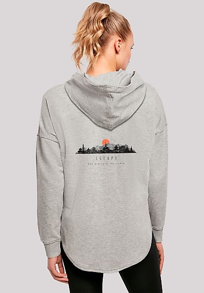 F4NT4STIC Kapuzenpullover "Oversize Escape Discover the World Asian Town", günstig online kaufen