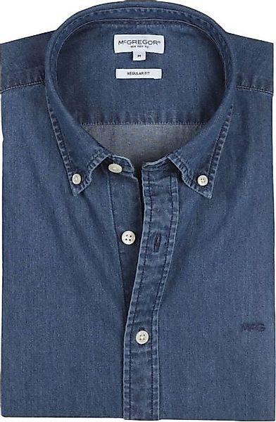 McGregor Hemd Chambray Indigo - Größe S günstig online kaufen