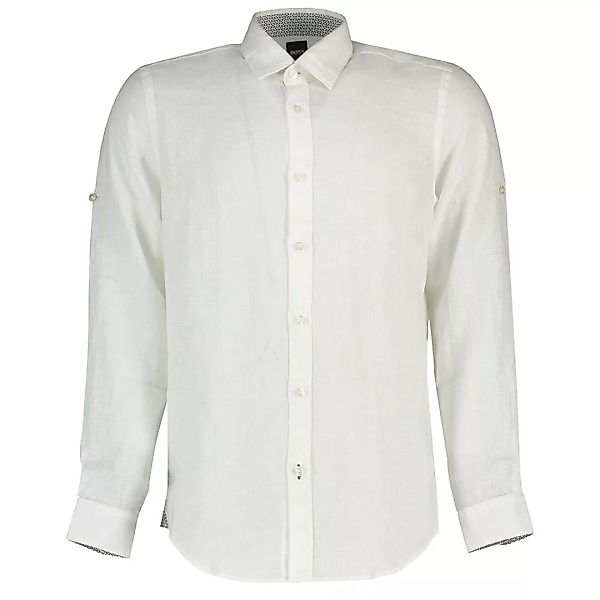 Boss Lukas Langarm Hemd L White günstig online kaufen