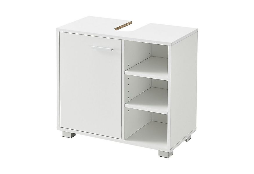 en.casa Waschbeckenunterschrank »Narvik« Badezimmerschrank mit Tür und 3 Ab günstig online kaufen