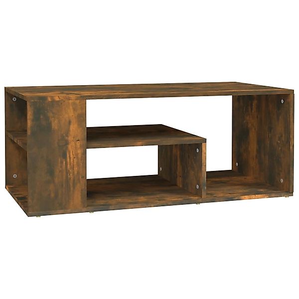 vidaXL Couchtisch Räuchereiche 100x50x40 cm Holzwerkstoff 815840 günstig online kaufen