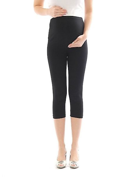 SYS Umstandshose Umstand Hose Capri 3/4 Leggings Umstandsleggings Baumwolle günstig online kaufen