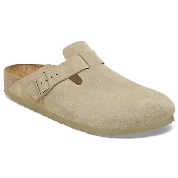 BIRKENSTOCK  Pantoffeln Boston LEVE Faded Khaki günstig online kaufen