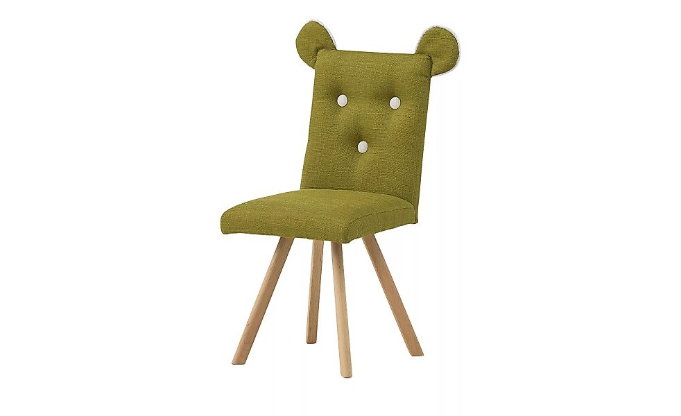 Kinder-Polsterstuhl mit Ohren - grün - 28 cm - 57,5 cm - Kindermöbel > Kind günstig online kaufen