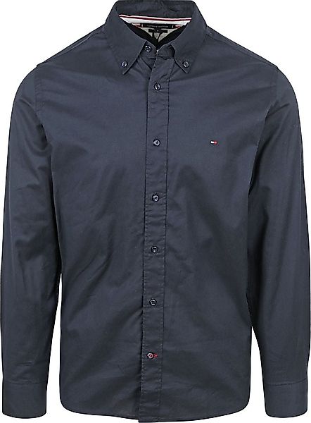 Tommy Hilfiger Hemd Flex Dunkelblau - Größe XL günstig online kaufen