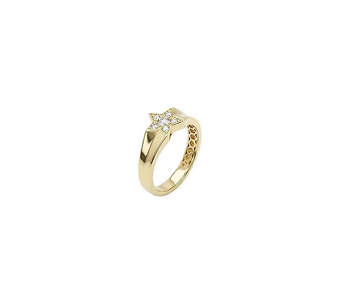 Suzan Gold Goldring Starflare Ring – Damenring aus 375 Echtgold günstig online kaufen