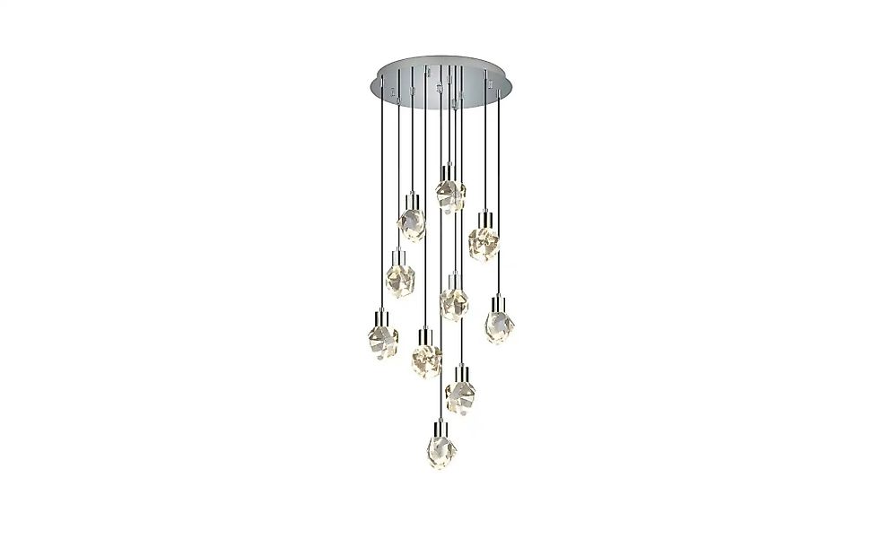 Trio Pendelleuchte   ¦ silber ¦ Maße (cm): B: 51,5 H: 150  Ø: 51.5 Lampen & günstig online kaufen