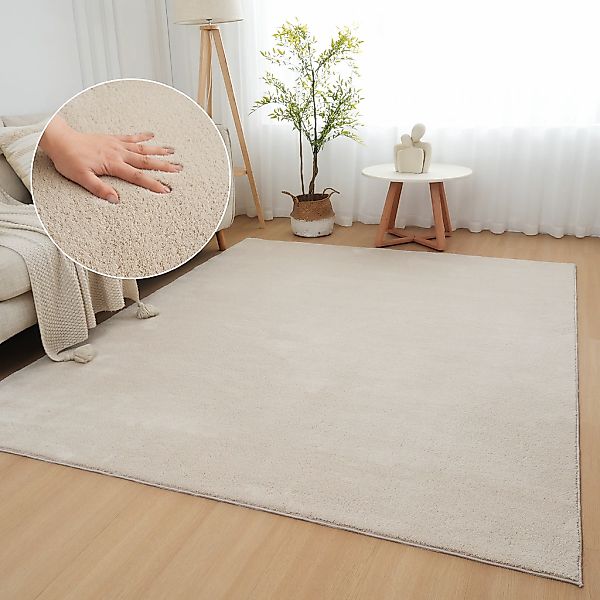 my home Teppich "Cali light, weich, modern, waschbar" rechteckig 13 mm Höhe günstig online kaufen