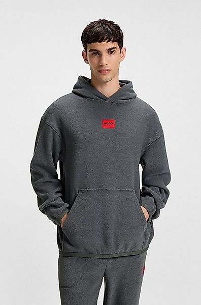 HUGO Hoodie Relaxed Fit, Fleece-Qualität günstig online kaufen