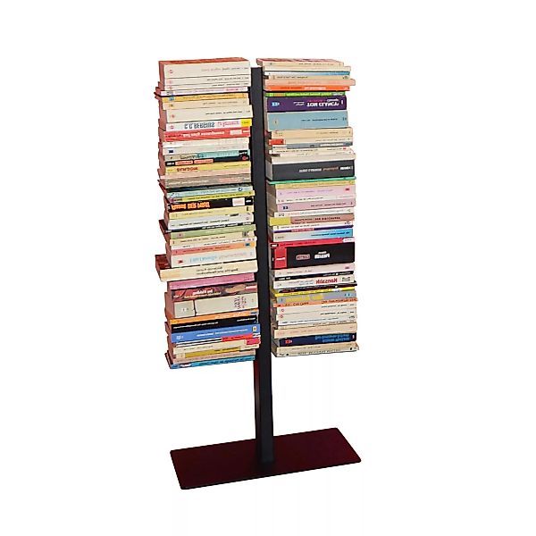 Radius - Booksbaum Bücherregal klein - schwarz/BxHxT 39x90,5x12cm/8 Fächer günstig online kaufen