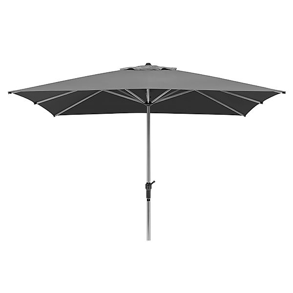 Schneider Balkonschirme 325 cm x 325 cm Anthrazit mit Kurbelmechanik günstig online kaufen