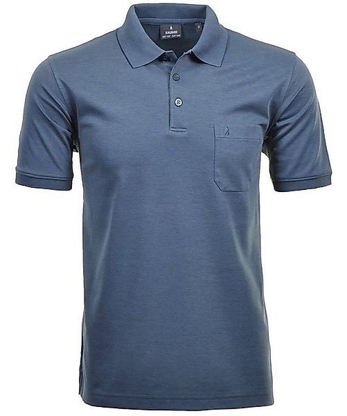 RAGMAN Sweatshirt Herren-Poloshirt Uni günstig online kaufen