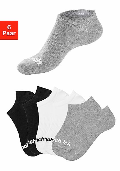 Bench. Sportsocken Packung, 6 Stk. tlg. Sneakersocken verschwinden im Schuh günstig online kaufen
