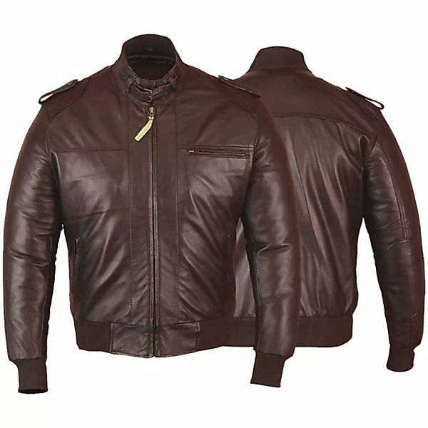 German Wear Lederjacke Trend 522J Braun Lederjacke Jacke aus Lamm Nappa Led günstig online kaufen