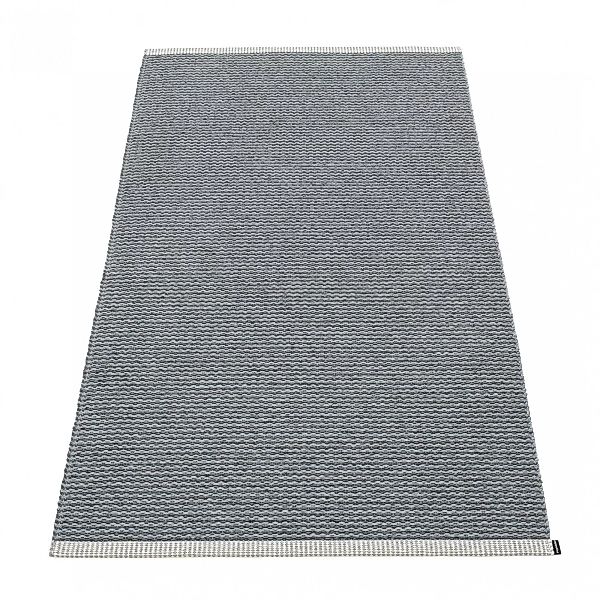 pappelina - Mono Teppich 85x160cm - granit - grau/PVC phthalatfrei/gewebt/K günstig online kaufen