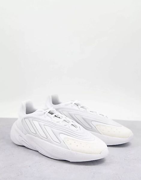 adidas Originals – Ozelia – Sneaker in Triple-Weiß günstig online kaufen