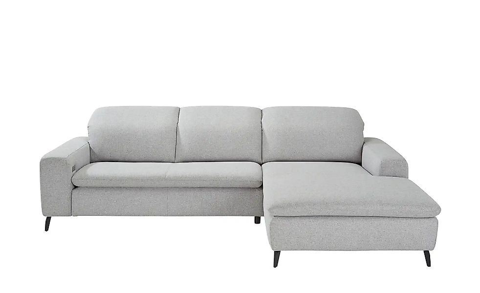 Jette Home Ecksofa aus Flachgewebe Jette Sense ¦ grau ¦ Maße (cm): B: 270 P günstig online kaufen