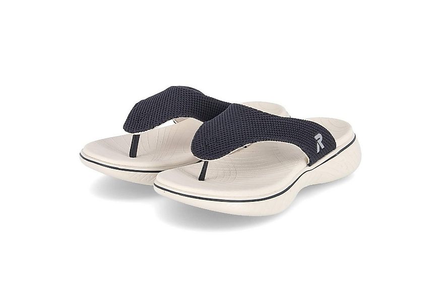 Rieker Rieker V2102-14 Damen Textil blau Pantolette günstig online kaufen