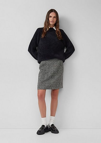 s.Oliver Minirock Rock Kurzer Bouclé-Rock günstig online kaufen