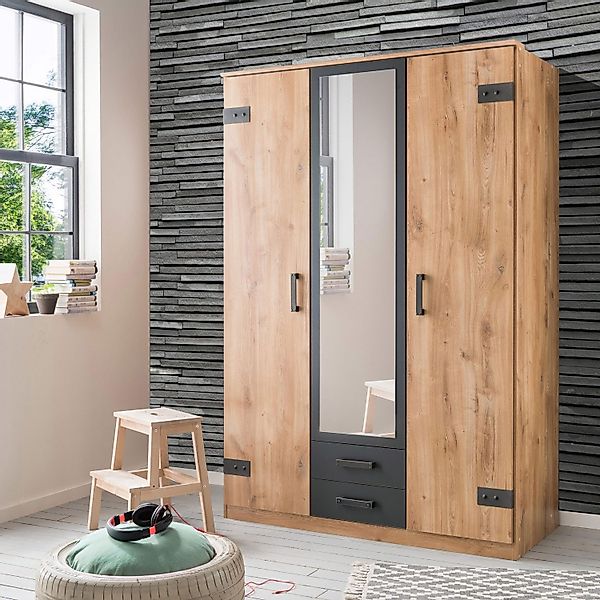 Wimex Kleiderschrank Cork (mit Türen, mit günstig online kaufen