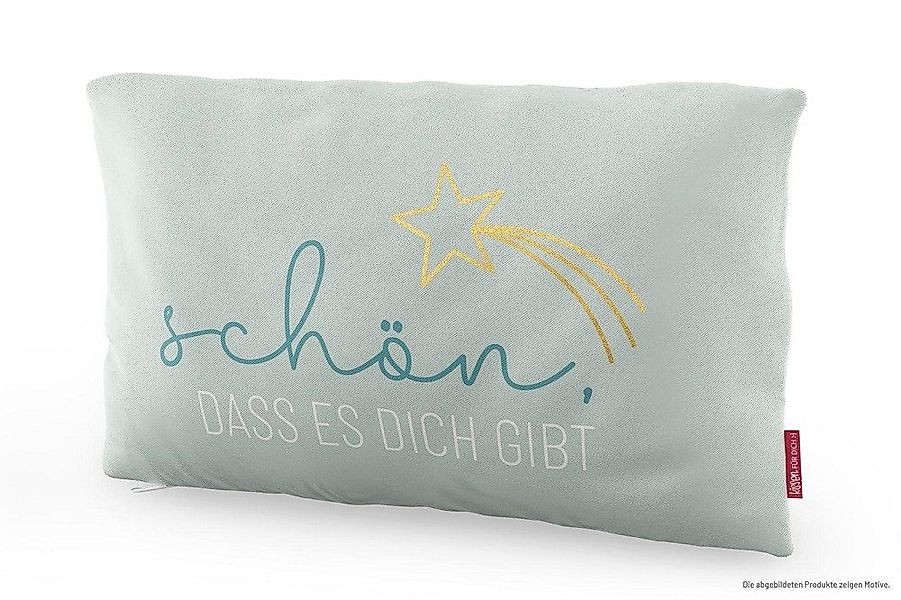 La Vida Dekokissen Kinderkissen, Nackenkissen, Kissen mit Spruch, Kuschelki günstig online kaufen