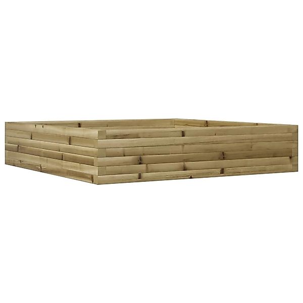 vidaXL Pflanzkübel 110x110x23 cm Kiefernholz Imprägniert 847217 günstig online kaufen