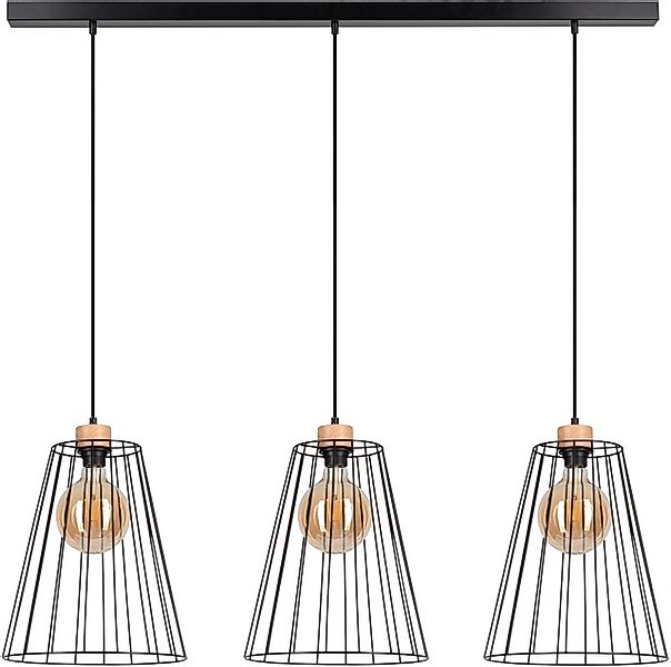 BRITOP LIGHTING Hängeleuchte »Swan«, 3 flammig, Leuchtmittel E27   ohne Leu günstig online kaufen