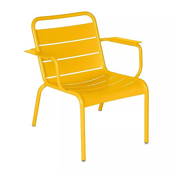 Fermob - Luxembourg Lounge Sessel - honig/glatt/BxHxT 71x74x73cm/UV-beständ günstig online kaufen