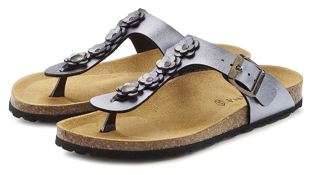 LASCANA Sandale, Pantolette, offener Schuh, Sommerschuh, günstig online kaufen