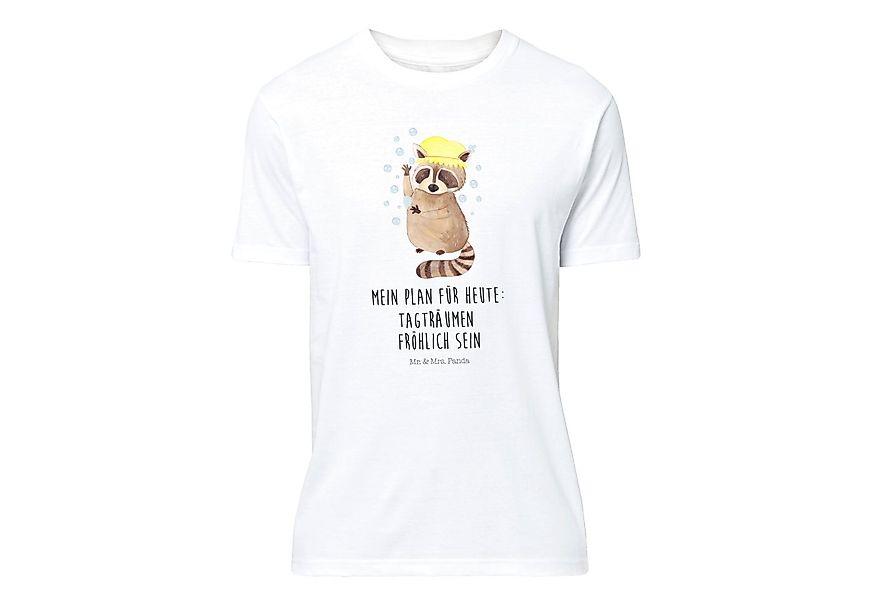 Mr. & Mrs. Panda T-Shirt Waschbär - Weiß - Geschenk, Geburstag, waschen, Ju günstig online kaufen
